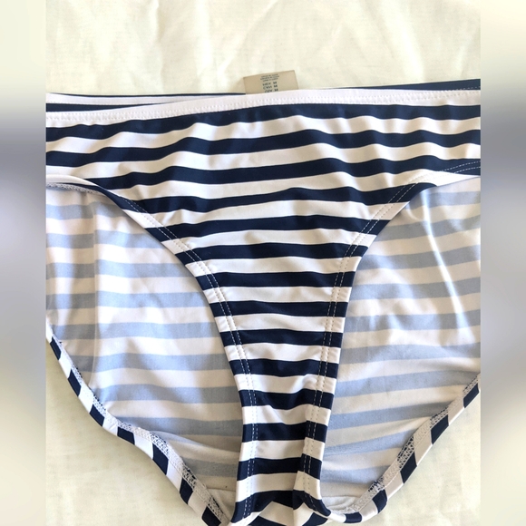 Beach Bump by Motherhood Maternity Striped Bikini Bottoms - Picture 2 of 7